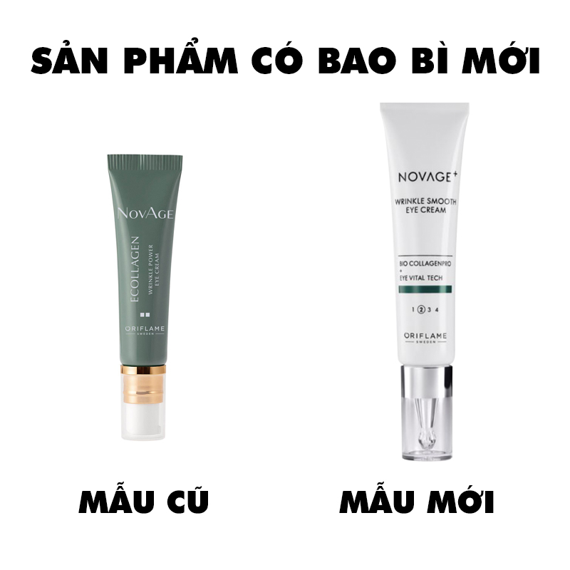 Kem dưỡng da mắt cải thiện nếp nhăn NovAge Wrinkle Smooth Eye Cream 41034 1