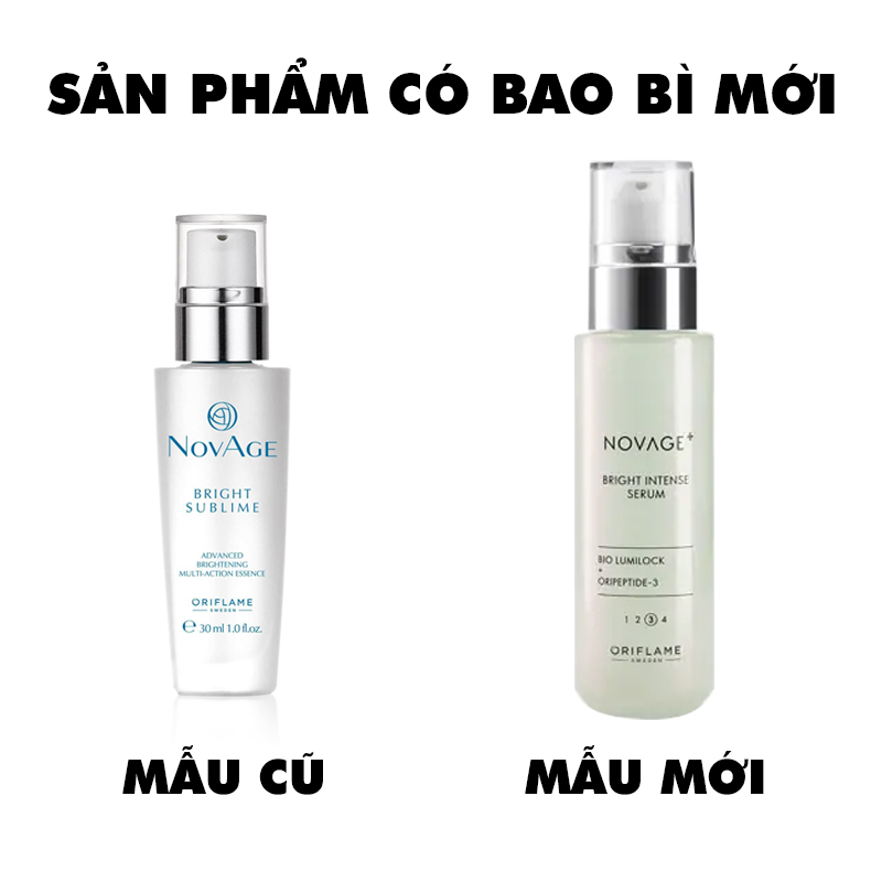 Serum dưỡng da rạng rỡ đều màu NovAge Bringt Intense Serum 41040