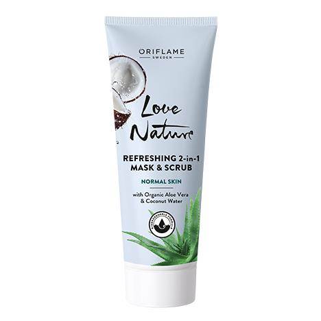 love-nature-refreshing-2-in-1-mask-scrub-with-organic-aloe-vera-coconut-water