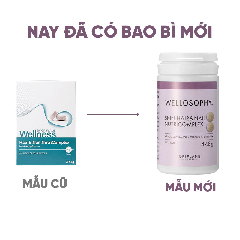 Thực-phẩm-bảo-vệ-sức-khỏe-WELLOSOPHY-Skin,-Hair-&-Nail-NutriComplex