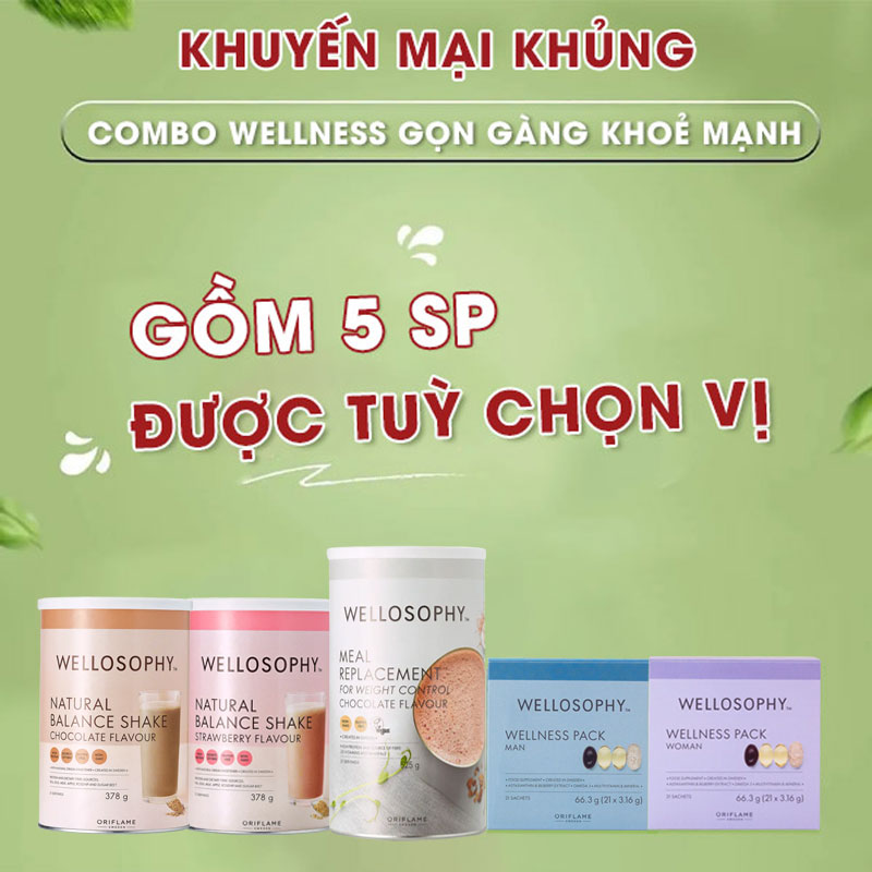 Combo-Wellness-Oriflame-Gọn-gàng-mạnh-khỏe