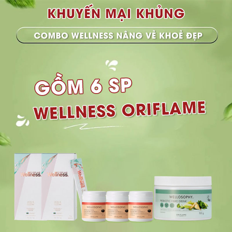 Combo-Wellness-Oriflame-Nâng-vẻ-đẹp-khỏe