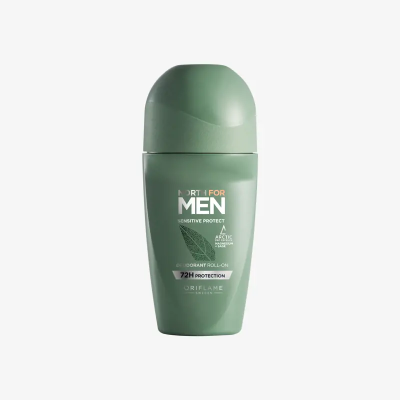 Lăn khử mùi North For Men Sensitive Protect Deodorant Roll-On 1