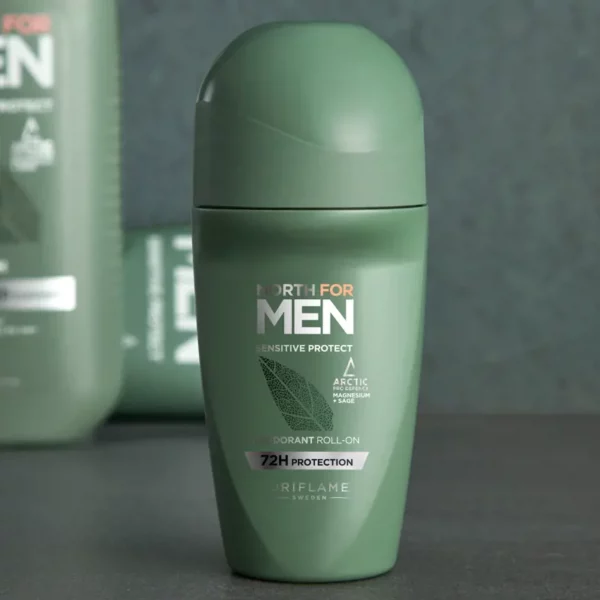 Lăn khử mùi North For Men Sensitive Protect Deodorant Roll-On 2