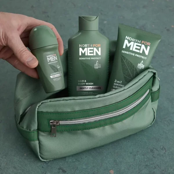 Lăn khử mùi North For Men Sensitive Protect Deodorant Roll-On 4
